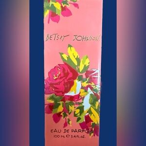 Betsey Johnson womens eau de parfum perfume full size 3.4 fl oz spray $75 sealed